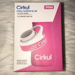Cirkul Pink & Blue Chill Sleeve & Lid Set of 2